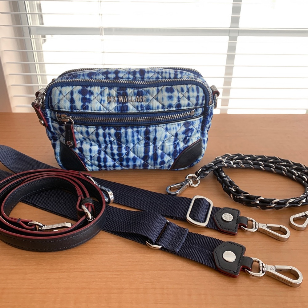 Mz Wallace Mini Crosby in Shibori